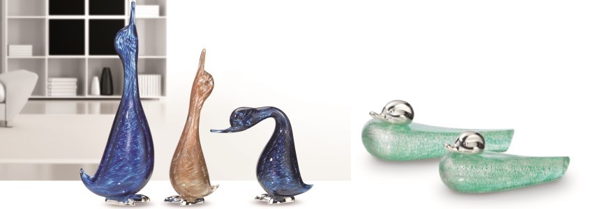 Oggettistica - Murano Glass Animal Objects