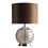 Glass Beige Lamp