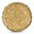 Christmas Golden Plate